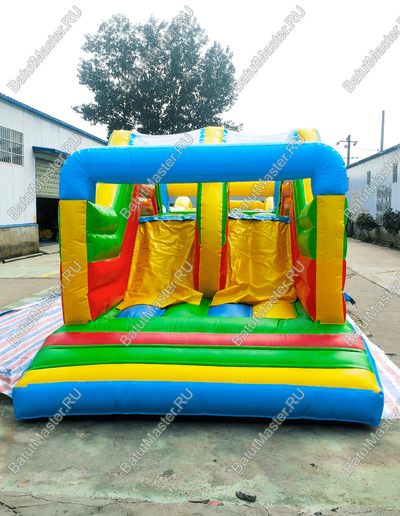 Надувная полоса препятствий "Веселые забавы"