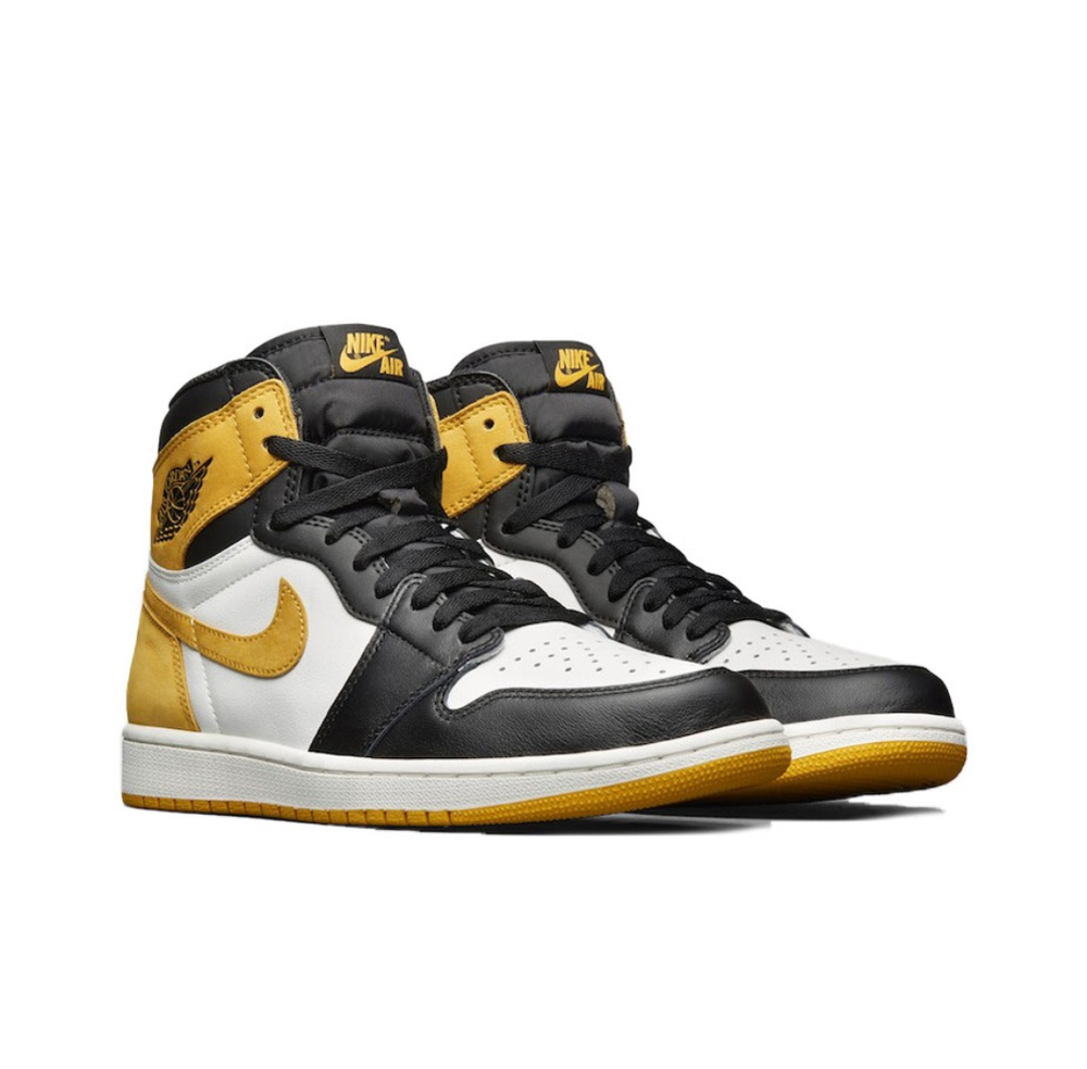 Мужские кроссовки Nike Air Jordan 1 Retro High 'Yellow Ochre' 555088-109