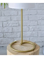 Настольная лампа с абажуром светильник прикроватный