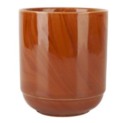 Кружка "Wooden Grain" v=320мл (min6) (фарфор) (транспортная упаковка)