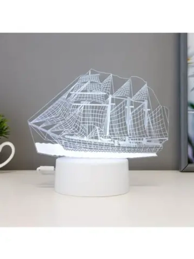 Светильник сенсорный «Фрегат» LED 7 цветов USB/от батареек б