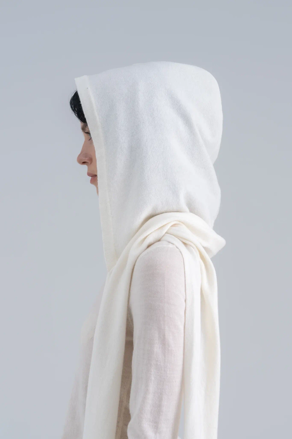 Капюшон из шерсти мериноса