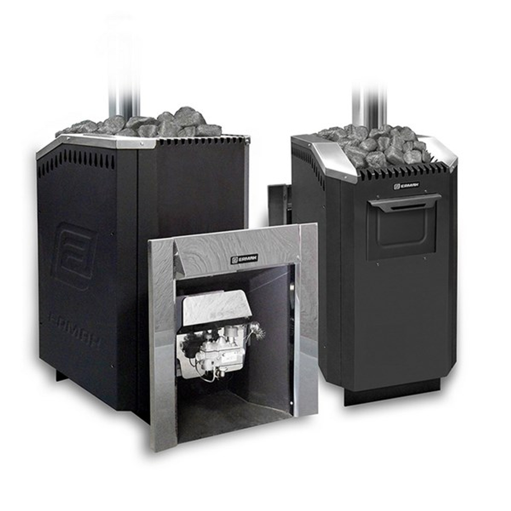 Печь банная газо-дровяная Уралочка 30