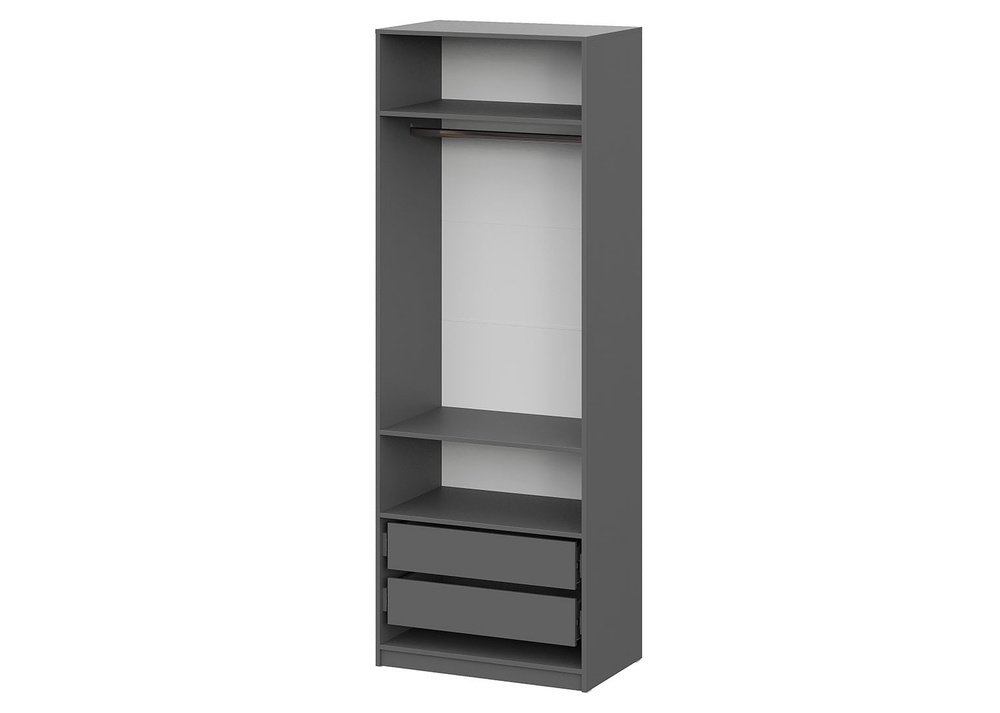 Шкаф распашной «ШК 5» Графит 80 см