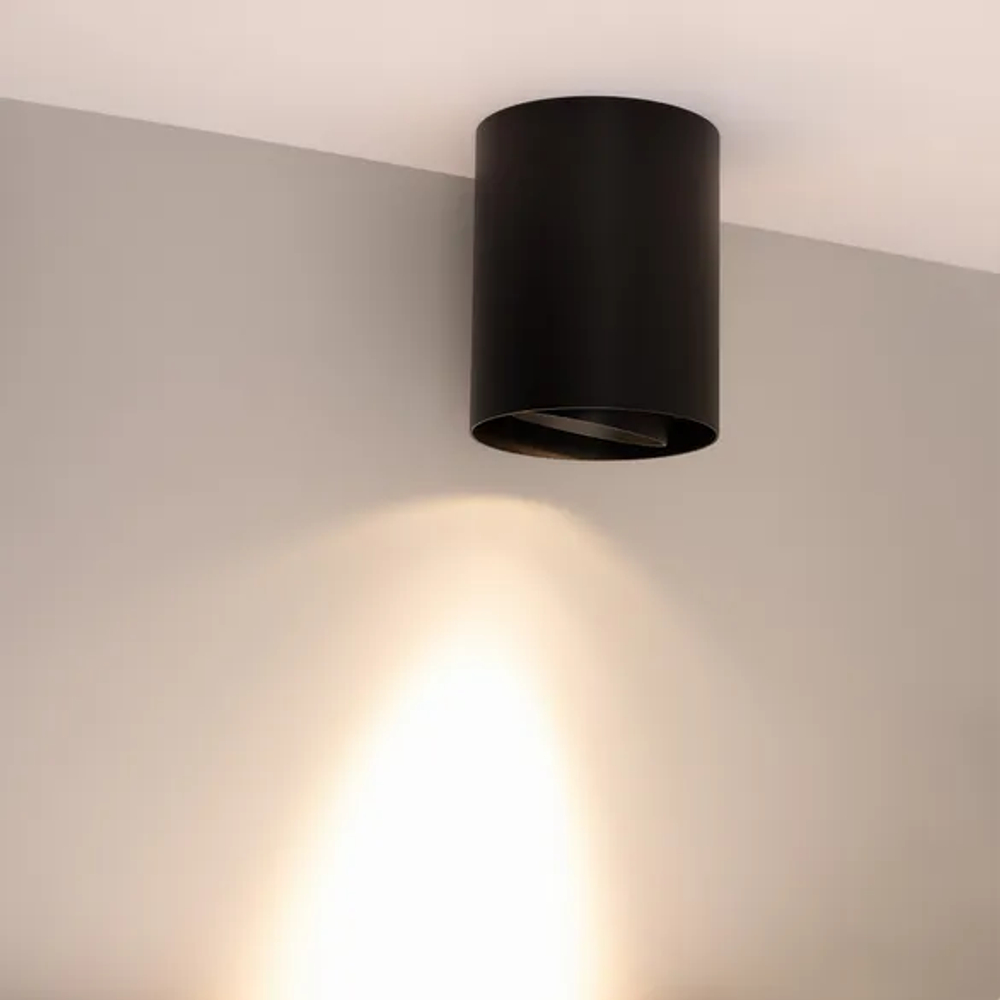 Светильник SP-FOCUS-R132-24W Warm3000 (BK, 24 deg, 230V) (Arlight, IP54 Металл, 5 лет) 054811