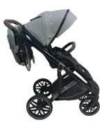 Детская модульная коляска 2в1 Luxmom F2 серая экокожа