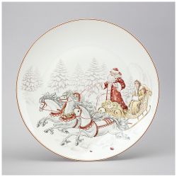 ТАРЕЛКА ОБЕДЕННАЯ LEFARD "МОРОЗКО" 26 СМ (КОР=18ШТ.)