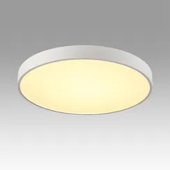 7755/70L MITRA LED SN 539 Светильник металл/акрил/белый LED (60Вт+10Вт) 3000K+3000K D600 IP20 подсветка QUASAR