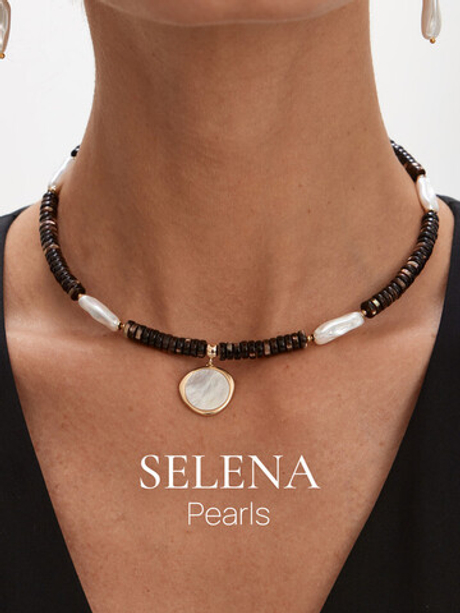 91003281 Колье Selena Pearls