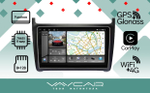 Магнитола для Volkswagen Polo V 2009-2020 - Vaycar VA81-0910-2K на Android 13, 8-ядер, 2K QLED, ТОП процессор, CarPlay, 4G SIM-слот