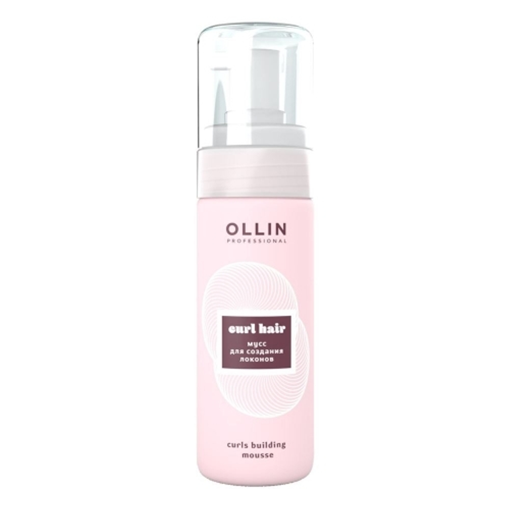 Мусс для создания локонов «Curl building mousse», Curl Hair Ollin, 150 мл.