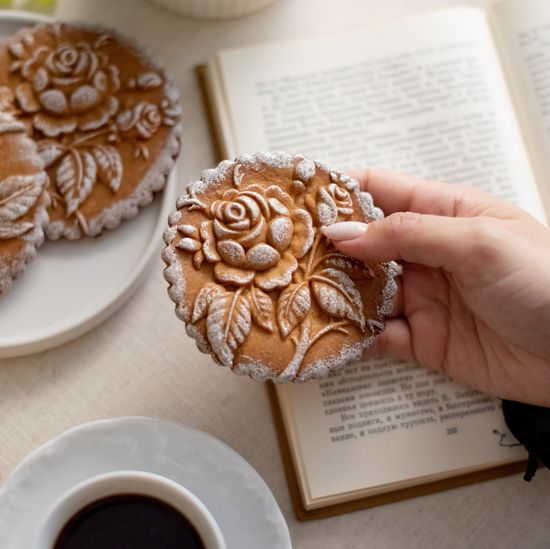 Набор прованская сентифолия (штамп + вырубка)