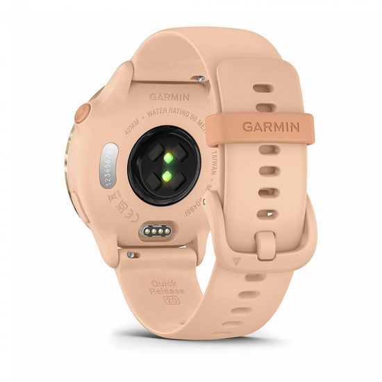Умные часы Garmin Vivoactive 6 розовые с розовым ремешком