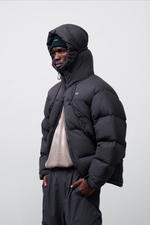 Куртка Nothomme Blue High Loft Mid Length Down Jacket "Dark Gray"