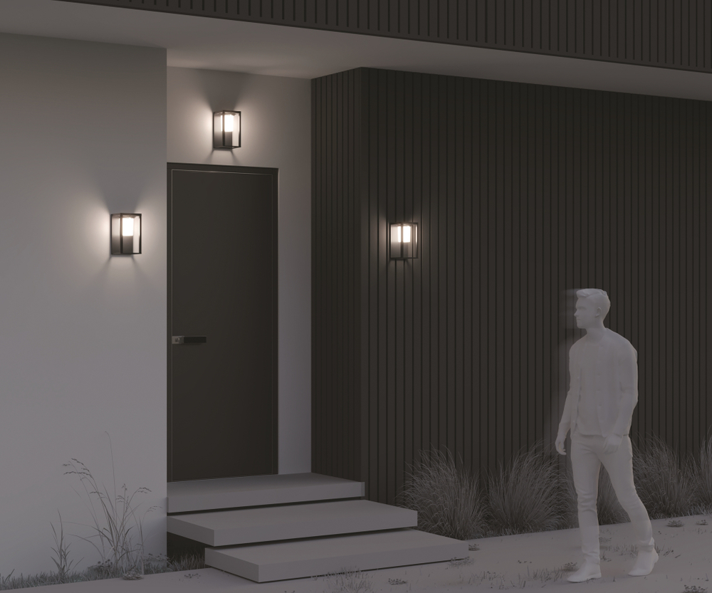 Уличный настенный светодиодный светильник Maytoni Shatter OSL457WL-L2GF3K