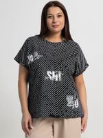 Блуза Ханна (черная) Б15461-20М LT Collection