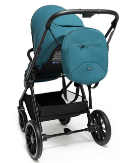 Коляска Agex Life 3 в 1 с автокреслом i-Team Grey ALG528 Green (Зеленый)