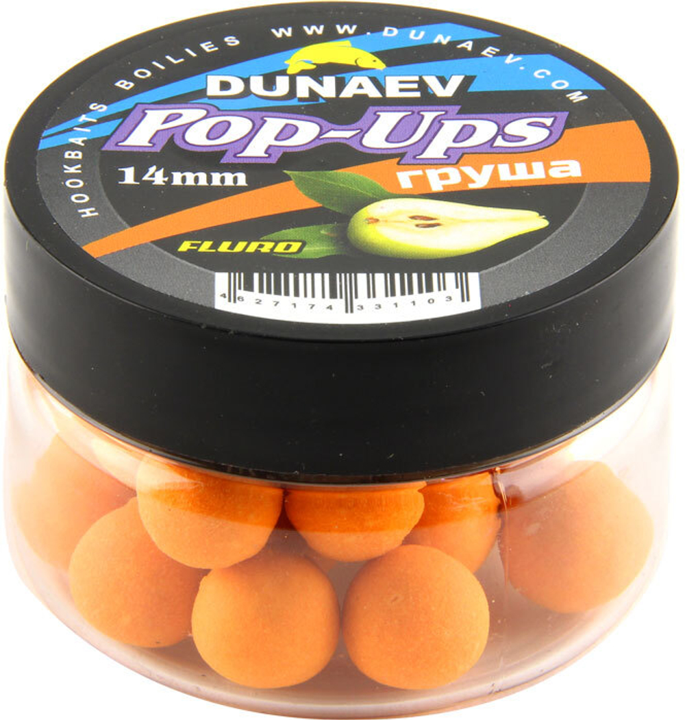 Бойлы DUNAEV POP-UP 14мм Груша (30г)