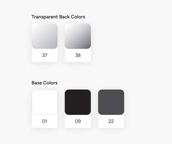 Стул пластиковый Ego-S, антрацит, дымчатый