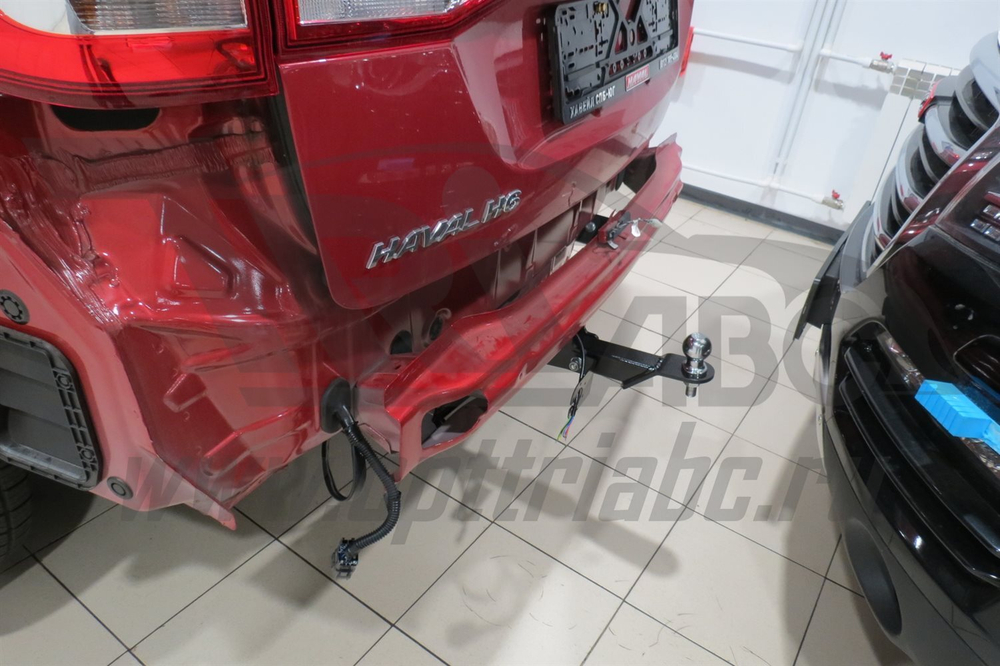 Фаркоп Haval H6 2015-2020, Haval M6 2023- съемное крепление шара, (без электрики, паспорт и сертификат в комплекте) Motodor.93104-E