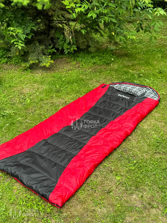 Спальный мешок Balmax elit - 7 градусов Красный/Черный