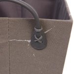 Коробка для хранения с ручками «ИДЕЯДОМА», цвет серый, 31*21*16см (лейбл Селфи)