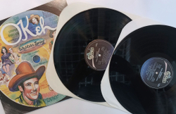 Винтажная виниловая пластинка LP Сборник Кантри Музыки Okeh Western Swing 2LP (USA 1982)