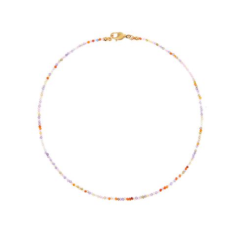 Colorful Diamant Tiny Necklace