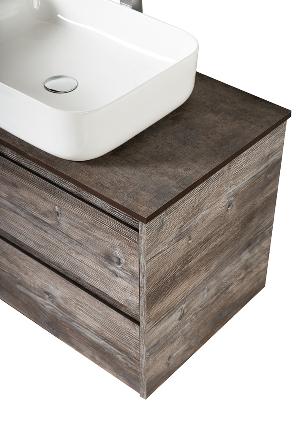 Тумба подвесная под столешницу BelBagno KRAFT-1000-2C-SO-PP