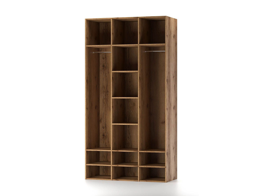 Спальня Харди 2 Дуб Делано Темный / Грин софт