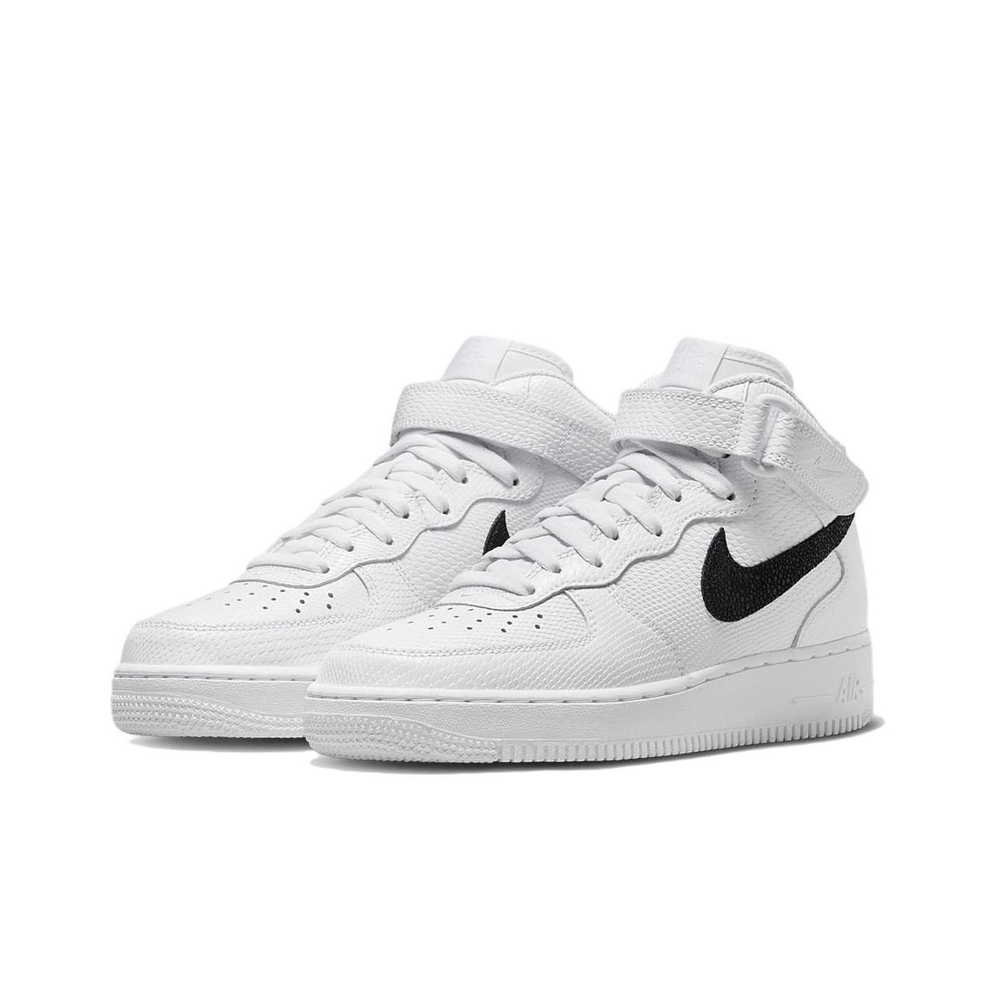 Кроссовки Nike Air Force 1 Mid GS White Snakeskin