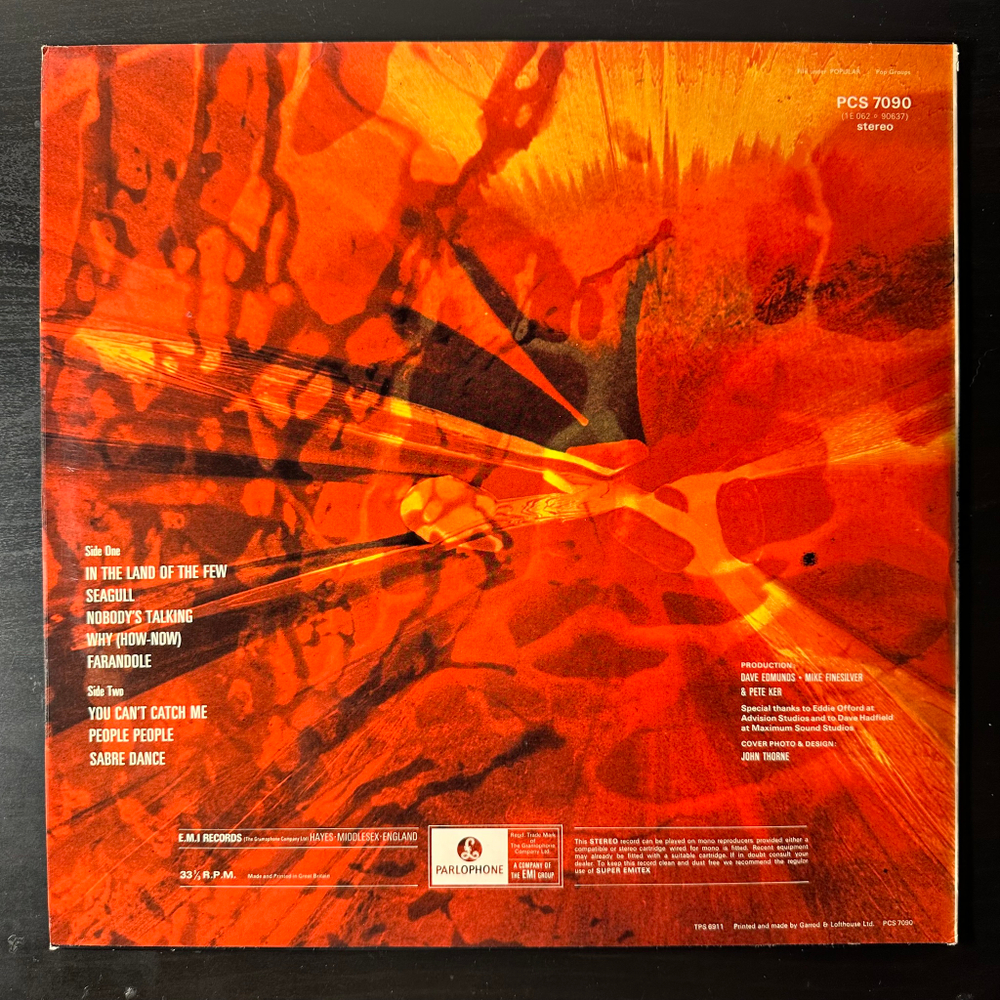 Love Sculpture ‎– Forms And Feelings (Англия 1969г.)