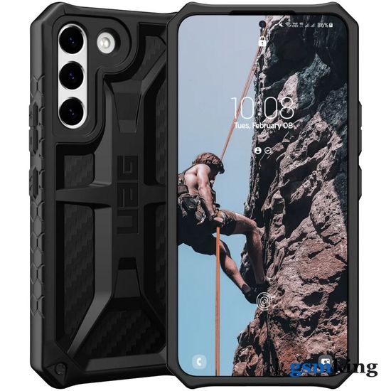 UAG Monarch Series Case for Samsung Galaxy S22 Carbon Fiber (Чёрный)213421114242