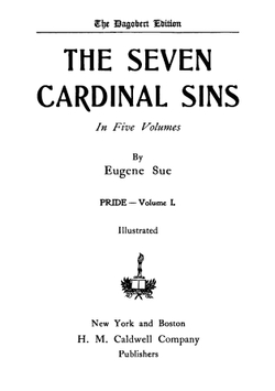 The seven cardinal sins. Volume 1 | Sue Eugène