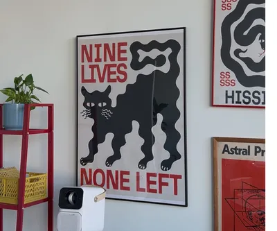 Постер на холсте Nine Lives