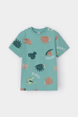 пижама  для мальчика  К 1646/динозавры,зеленый