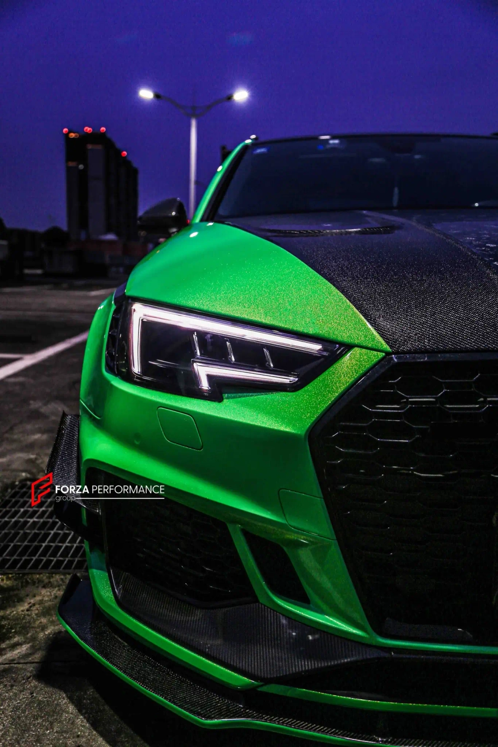Карбоновый обвес для AUDI S4 AVANT RS4 B9 2019+ Ауди аэродинамический обвес
