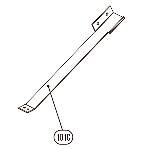 Запчасть №101C для HGSR. Планка рукоятки
