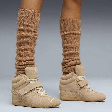 PUMA Женские кроссовки Speedcat Wedge Tonal, песочный