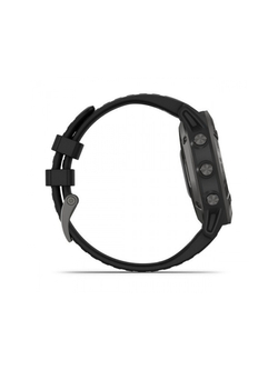 Fenix 6 Sapphire серые с черным ремешком