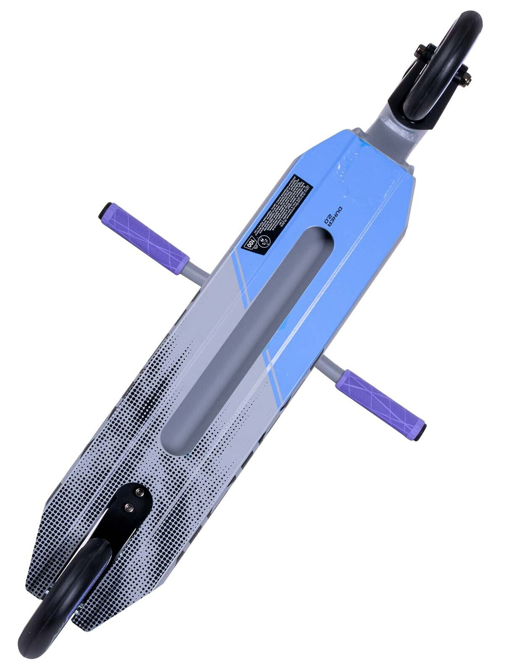 Трюковой самокат Tech Team Duker 2.0 grey/purple 2024
