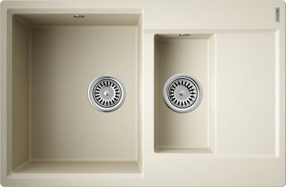 Мойка Daisen 78-2T-BE Tetogranit/ваниль(арт.4993529)