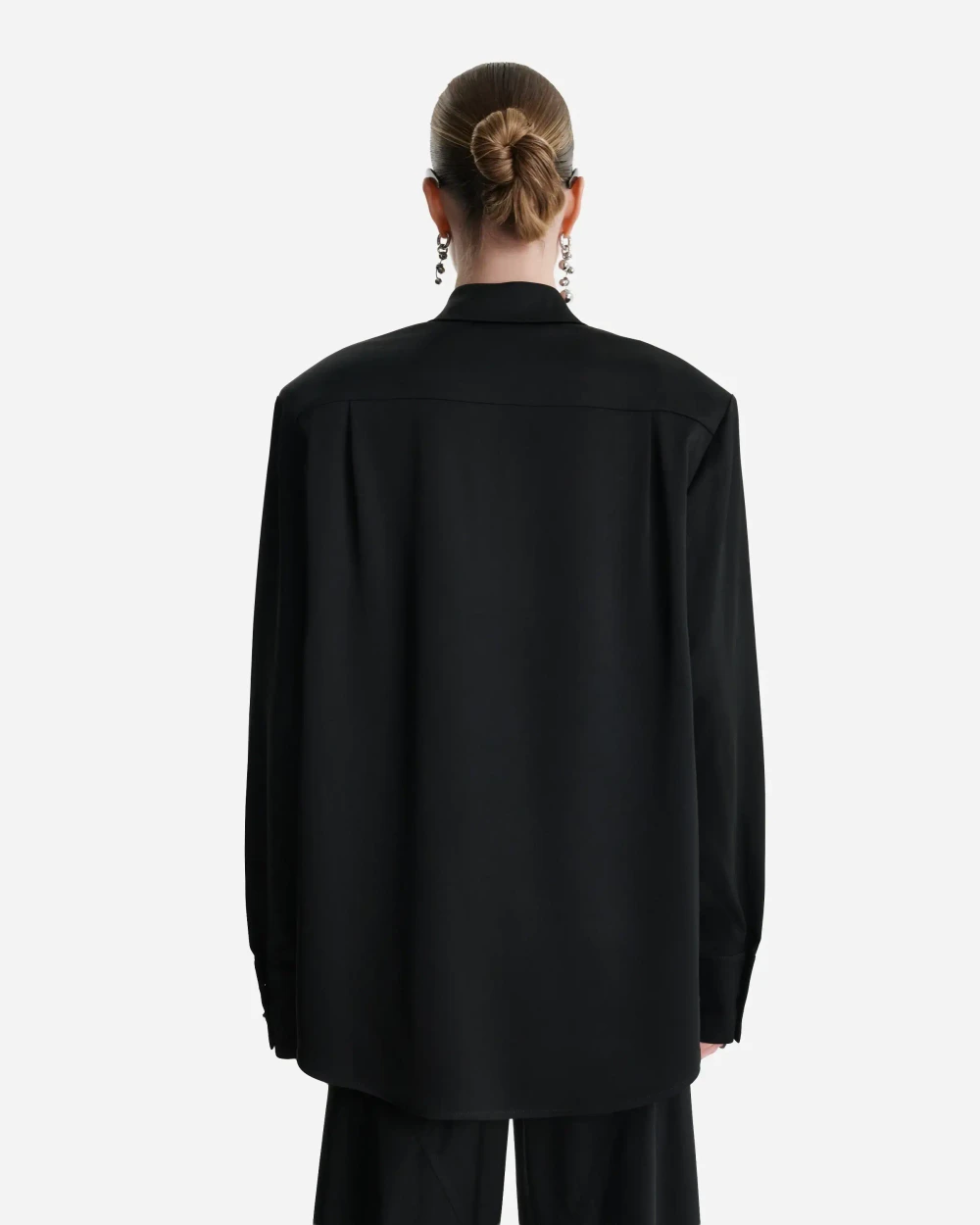 Сатиновая рубашка