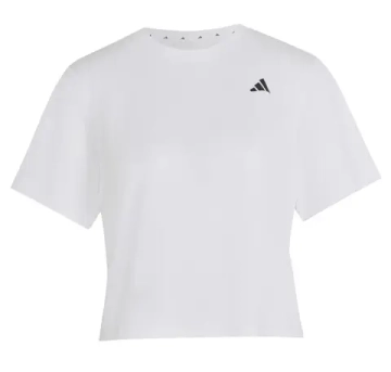 Женская теннисная футболка Adidas Power Essentials Big Graphic - white