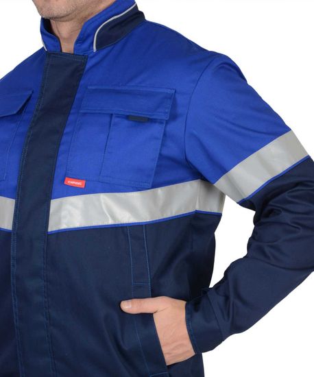 Костюм "Сириус-Навигатор" полукомбинезон (синий/василек)