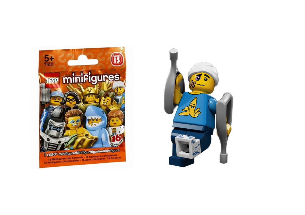 Минифигурка LEGO    71011 - 4  Неуклюжий парень