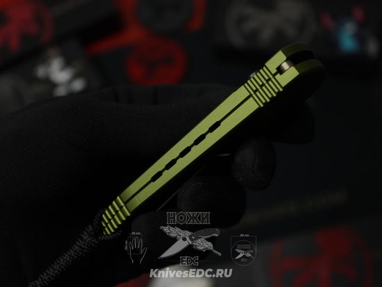 Автоматический нож Microtech LUDT 135-1OD с клинком из стали M390, рукоять 6061 T-6 Aluminium