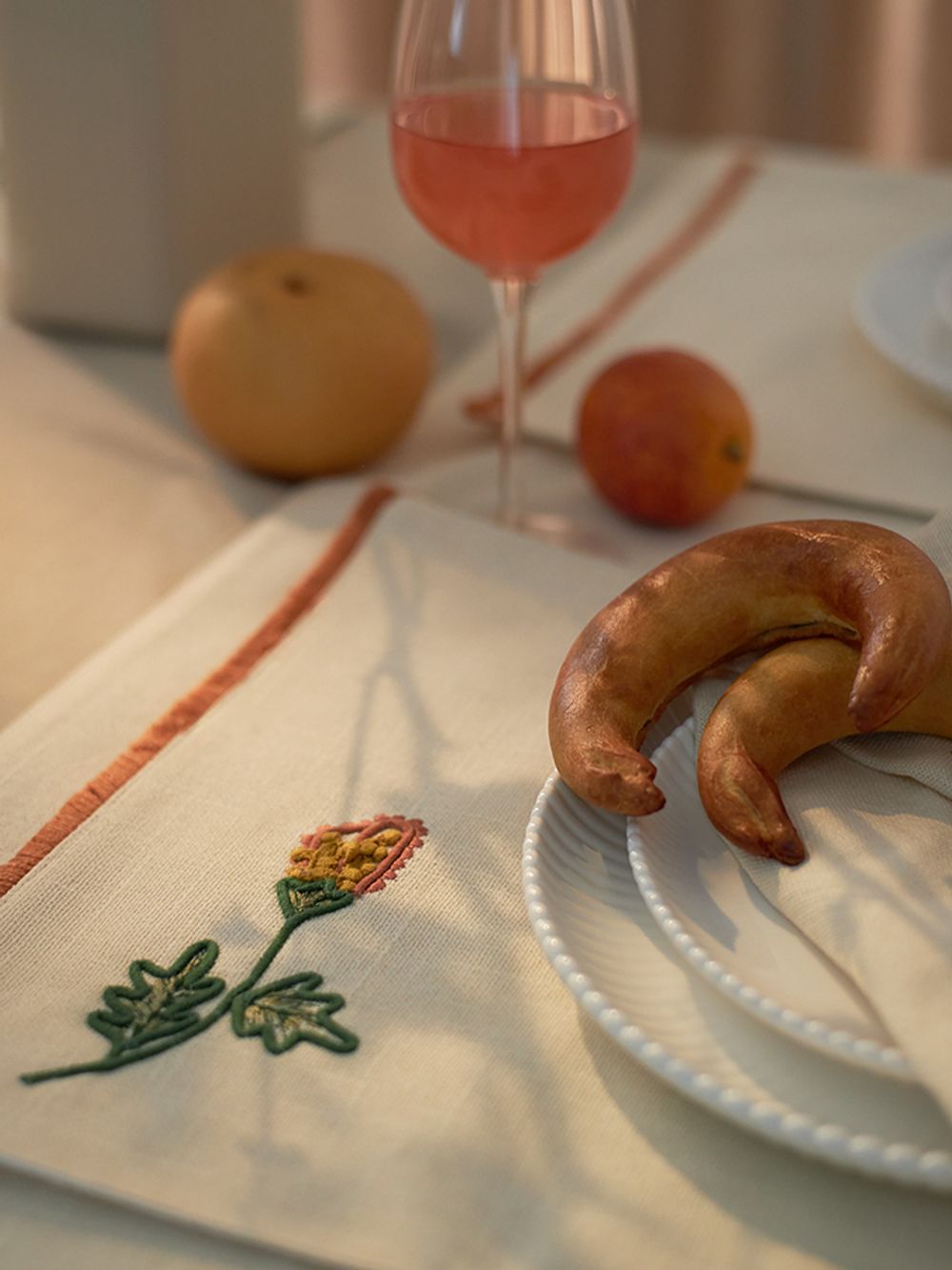 Салфетка под приборы Spring flower из коллекции Ethnic, 33х48 см