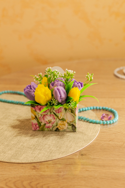 Весна, композиция в конверте 