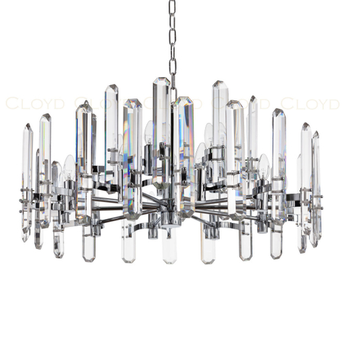 Люстра Cloyd ESTRADA C15 / Ø85 см - хром (арт.10275)